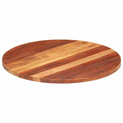Dessus De Table Bois Massif D'acacia Rond 15-16 Mm 40 Cm
