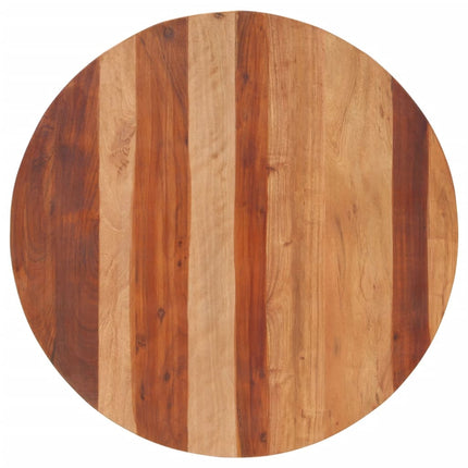 Dessus De Table Bois Massif D'acacia Rond 15-16 Mm 40 Cm