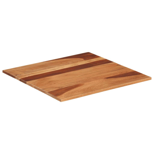 Dessus De Table Bois Massif D'acacia 15-16 Mm 60X60 Cm