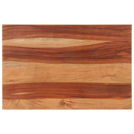 Dessus De Table Bois Massif D'acacia 15-16 Mm 60X60 Cm