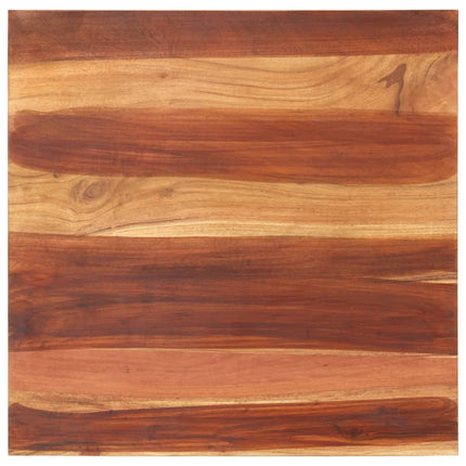 Dessus De Table Bois Massif D'acacia 15-16 Mm 60X60 Cm