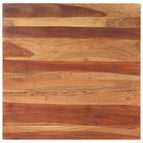 Bois d'acacia massif / 1 / 80 x 80 cm 15-16 mm
