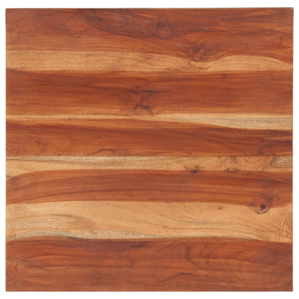 Dessus De Table Bois Massif D'acacia 15-16 Mm 60X60 Cm