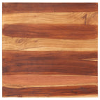 Bois d'acacia massif / 1 / 70 x 70 cm 25-27 mm