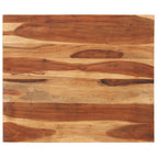 Bois d'acacia massif / 1 / 70 x 80 cm 25-27 mm