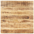 bois de manguier massif / 1 / 70 x 70 cm 15-16 mm