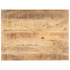 bois de manguier massif / 1 / 70 x 60 cm 25-27 mm