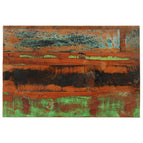 bois de récupération massif / 1 / 60 x 90 cm 15-16 mm