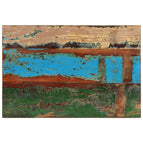 bois de récupération massif / 1 / 60 x 90 cm 25-27 mm
