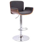Tabouret De Bar Noir Similicuir