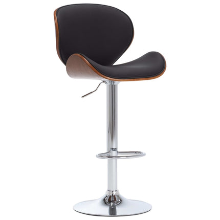 Tabouret De Bar Noir Similicuir