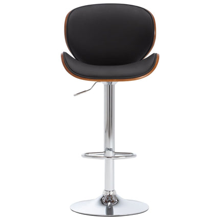 Tabouret De Bar Noir Similicuir