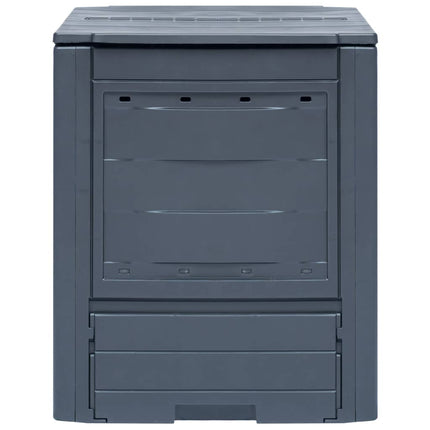 Composteurs De Jardin 2 Pcs Gris 60X60X73 Cm