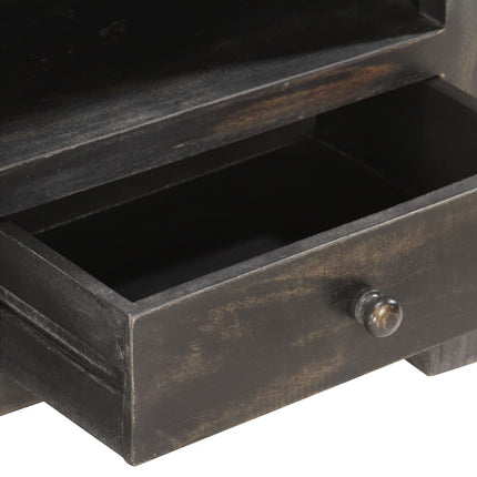 Meuble Tv 120X30X45 Cm Bois Solide De Manguier