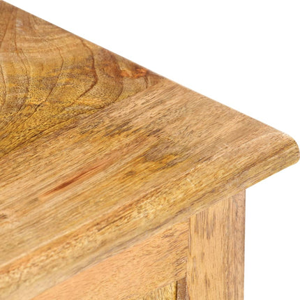 Boîte De Rangement 100X38X45 Cm Bois De Manguier Solide