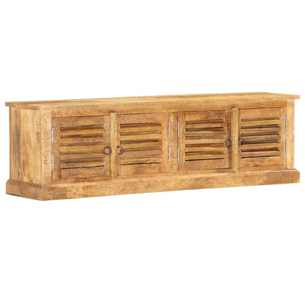 Banc De Rangement 128 Cm Bois De Manguier Massif