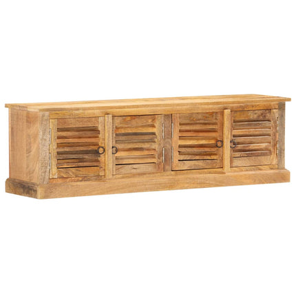 Banc De Rangement 128 Cm Bois De Manguier Massif