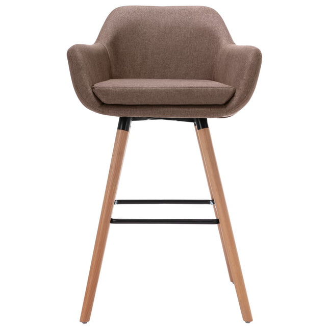 Chaise De Bar Avec Accoudoir Tissu