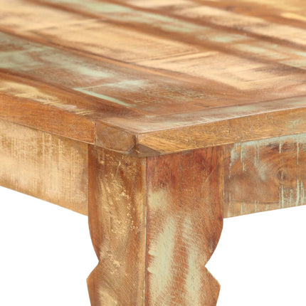 Table De Salle À Manger 120X60X76Cm Bois De Récupération Massif
