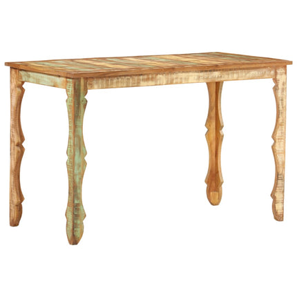 Table De Salle À Manger 120X60X76Cm Bois De Récupération Massif