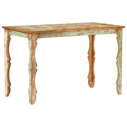 Table De Salle À Manger 120X60X76Cm Bois De Récupération Massif