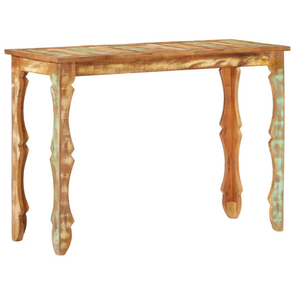 Table Console 110X40X76 Cm Bois De Récupération Massif