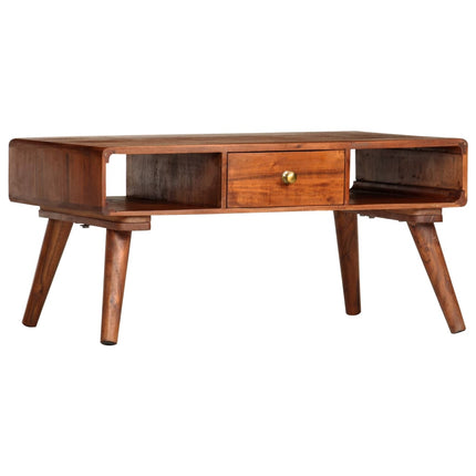 Table Basse 85X50X41 Cm Bois D'acacia Solide