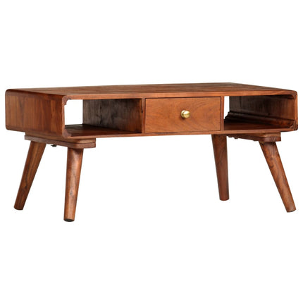 Table Basse 85X50X41 Cm Bois D'acacia Solide