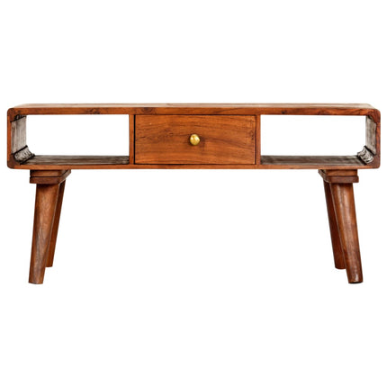Table Basse 85X50X41 Cm Bois D'acacia Solide