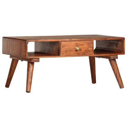 Table Basse 85X50X41 Cm Bois D'acacia Solide