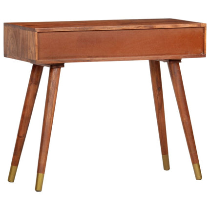 Table Console 90X35X76 Cm Bois D'acacia Massif