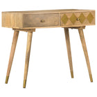 Table Console 89X44X75 Cm Bois De Manguier Massif