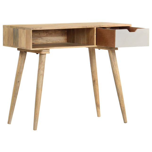Table Console 89X44X76 Cm Bois De Manguier Massif