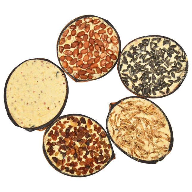 Moitiés De Noix De Coco De Nourriture D'oiseaux 10 Pcs 290 G