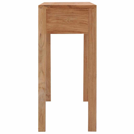 Table Console 110X35X75 Cm Bois De Teck Solide