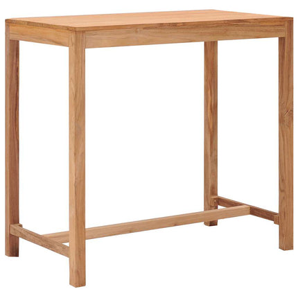 Table De Bar De Jardin Bois De Teck Solide
