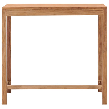 Table De Bar De Jardin Bois De Teck Solide