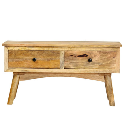 Table Basse 82X52X42 Cm Bois De Manguier Massif