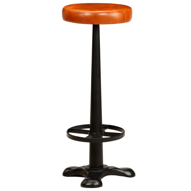 Chaises De Bar Lot De 2 Cuir Véritable