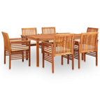 Crème / 6x fauteuil   table / 1
