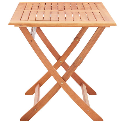Ensemble À Manger D'extérieur 5Pcs Bois Eucalyptus Solide