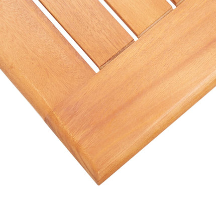 Ensemble À Manger D'extérieur 5Pcs Bois Eucalyptus Solide