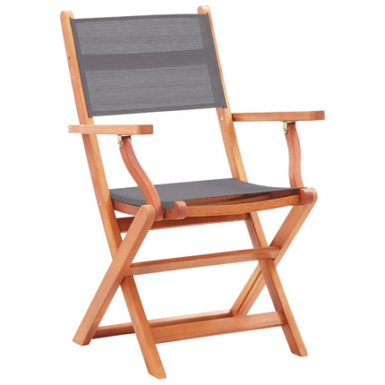 Ensemble À Manger D'extérieur 5Pcs Bois Eucalyptus Solide