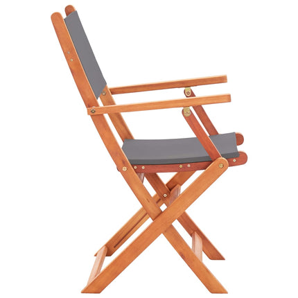 Ensemble À Manger D'extérieur 7 Pcs Bois D'eucalyptus/Textilène