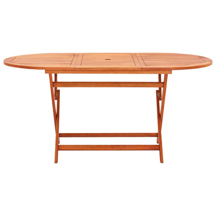 Ensemble À Manger D'extérieur 7 Pcs Bois D'eucalyptus/Textilène