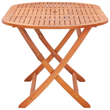 Ensemble À Manger D'extérieur 7 Pcs Bois D'eucalyptus/Textilène