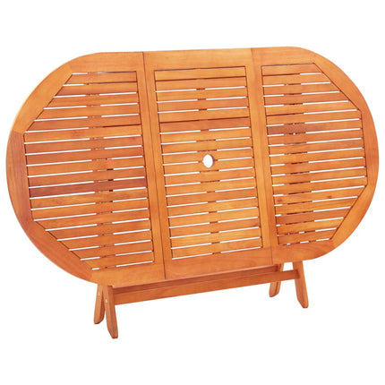 Ensemble À Manger D'extérieur 7 Pcs Bois D'eucalyptus/Textilène