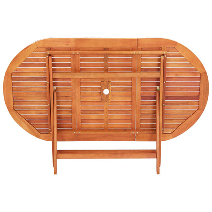 Ensemble À Manger D'extérieur 7 Pcs Bois D'eucalyptus/Textilène