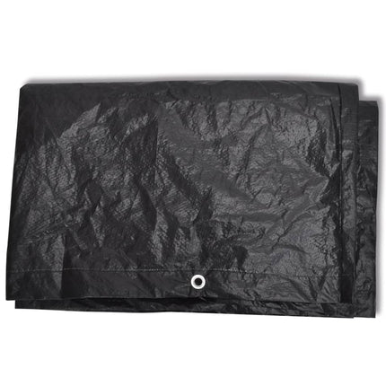 Housses De Salon De Jardin 2 Pcs Rotin 8 Œillets 113X113 Cm