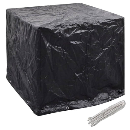 Housse De Réservoir D'eau De Jardin 2Pcs 8 Œillet 116X100X120Cm